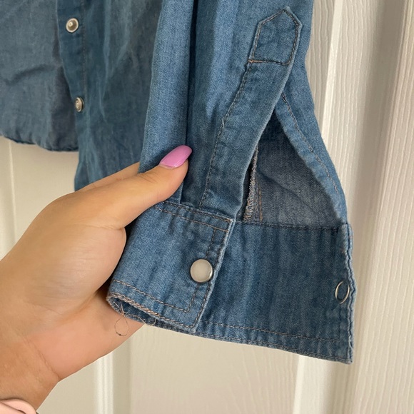 Denim Button Down - Picture 5 of 6